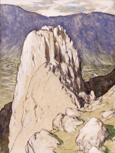 La Roca del Pilar, 1928 de Charles John Holmes