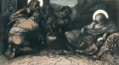 La Natividad, c1900 1903-1904 de Charles Holroyd
