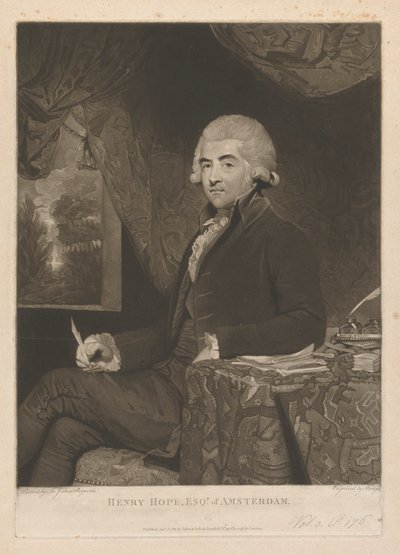 Henry Hope Esq. de Amsterdam de Charles Howard Hodges