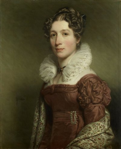 Jacoba Vetter (1796-1830), esposa de Pieter Meijer Warnars, librero de Ámsterdam de Charles Howard Hodges