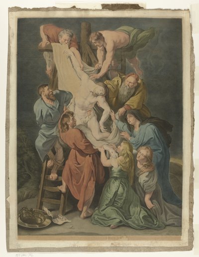 Descenso de la Cruz El Descendimiento de la Cruz (título sobre el objeto) de Charles Howard Hodges