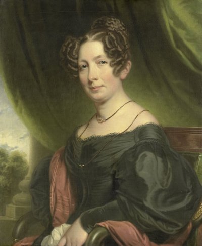 Maria Antoinette Charlotte Sanderson (1782-1859), esposa de Johan Fraser de Charles Howard Hodges