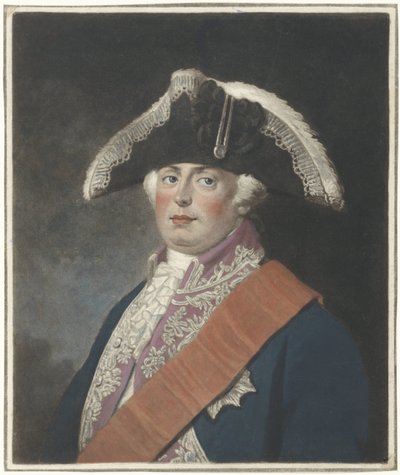 Retrato de Federico Guillermo II, rey de Prusia de Charles Howard Hodges