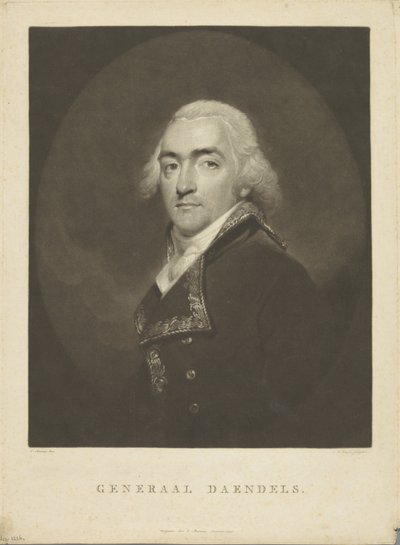 Retrato de Herman Willem Daendels de Charles Howard Hodges