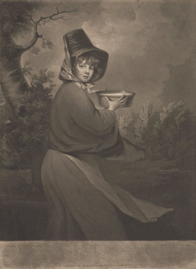 La chica de la cabaña de Charles Howard Hodges