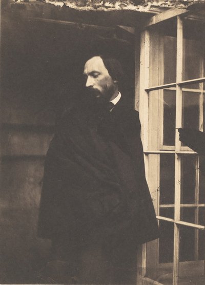 Auguste Vacquerie en Marine Terrace, 1855 de Charles Hugo, Auguste Vacquerie