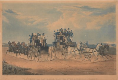 Coaching: El Brighton Day Mails, pasando por Hookwood Common de Charles Hunt
