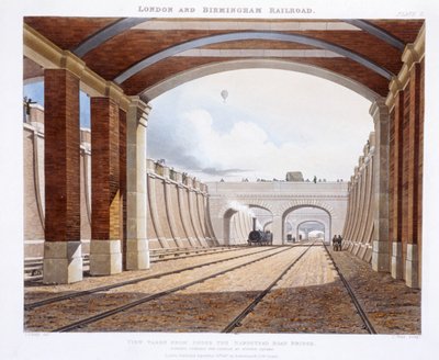 Ferrocarril de Londres y Birmingham, 1837 de Charles Hunt