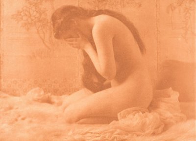 Magdalena llorando, c. 1897 de Charles I. Berg