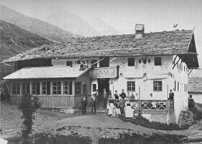 Chalet de montaña, Tirol, c. 1913 de Charles J. S. Makin