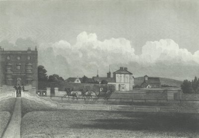 Iglesia de Hove, desde el mar, 1835 de Charles J. Smith