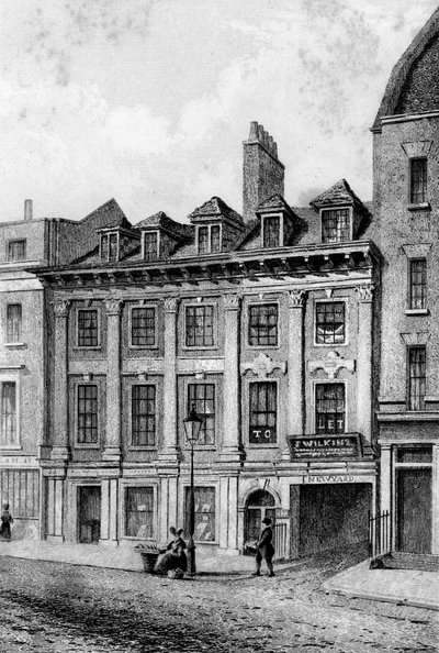 Residencia de John Hoole, Great Queen Street, Lincolns Inn Fields, Londres, 1840 de Charles J. Smith