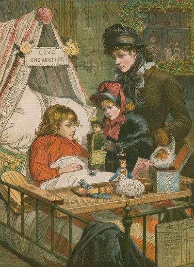 La Navidad llega solo una vez al año: Una escena en el Hospital Evelina de Charles J. Staniland