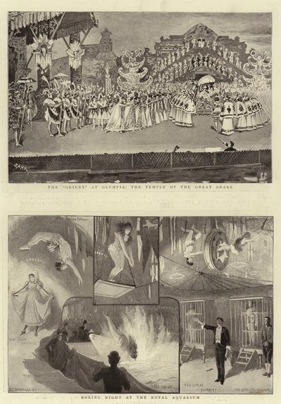 Entretenimientos de vacaciones de Charles J. Staniland