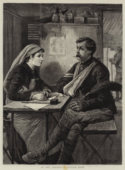 En el Sudán, una carta a casa de Charles J. Staniland