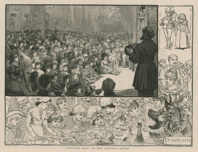 Baile juvenil en la Mansion House de Charles J. Staniland