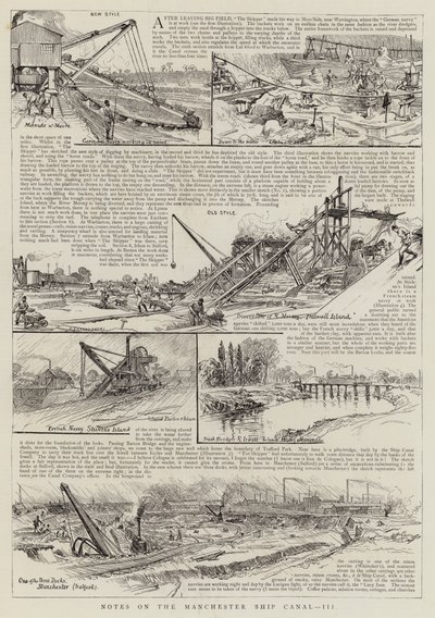 Notas sobre el Canal de Navegación de Manchester, III de Charles J. Staniland