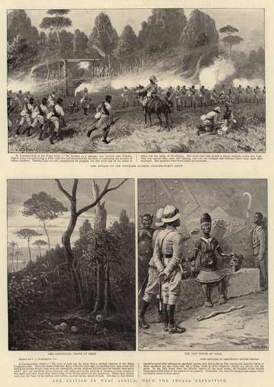 Los británicos en África Occidental, con la expedición de Ibouza de Charles J. Staniland
