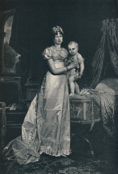 María Luisa y el Rey de Roma, 1812, 1896 de Charles J. State