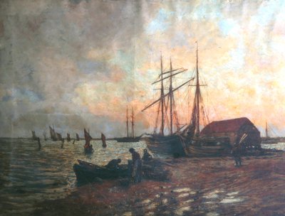 Regreso del barco, Shoreham de Charles James