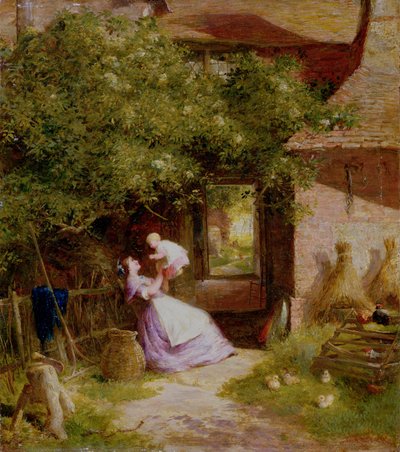 Madre e hijo de Charles James Lewis