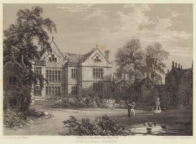 Dorfold Hall, Cheshire de Charles James Richardson