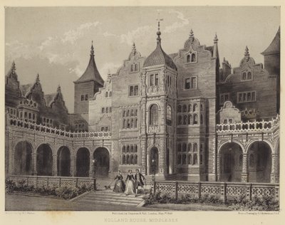 Holland House, Middlesex de Charles James Richardson