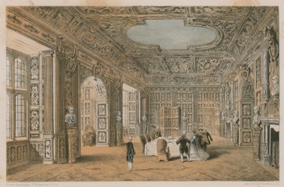 La Sala Dorada, Holland House de Charles James Richardson