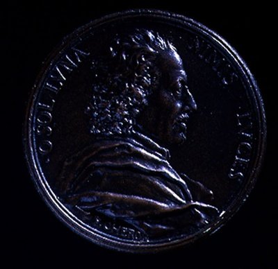 Medalla de retrato de Gian Lorenzo Bernini (1598-1680) de Charles Jean Francois Cheron