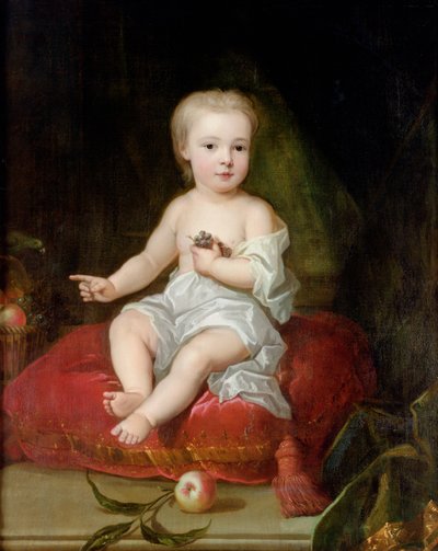 Retrato de Holles St. John (1710-38), hijo menor de Henry, 1er Vizconde St. John, como un niño, c.1711 de Charles Jervas