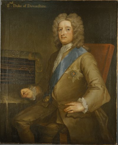 Retrato de William Cavendish, 2º Duque de Devonshire de Charles Jervas