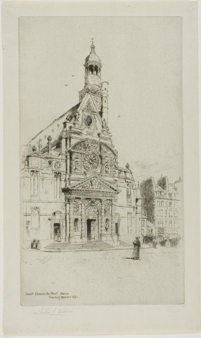San Esteban del Monte, París de Charles John Watson