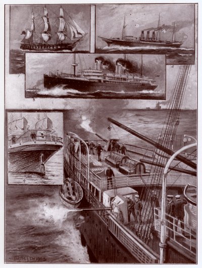 Buques mercantes armados de Charles John de (after) Lacy