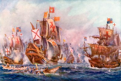 La gloriosa victoria de los marineros de Isabel sobre la Armada Española de Charles John de Lacy