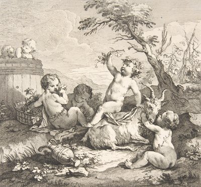 Otoño de Charles Joseph Natoire