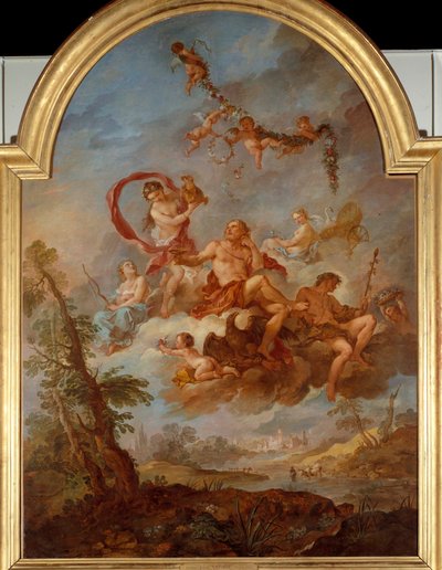 Júpiter servido por Hebe de Charles Joseph Natoire