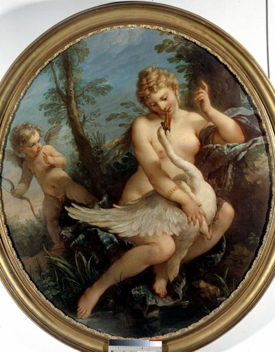 Leda y el cisne de Charles Joseph Natoire