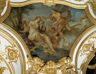 Psique recogida por Zéfiro de Charles Joseph Natoire