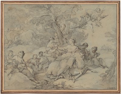 El rapto de Europa, 1731 de Charles Joseph Natoire