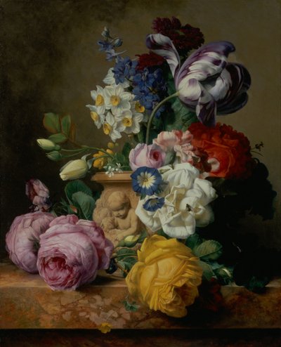 Bodegón de flores de Charles Joseph Node