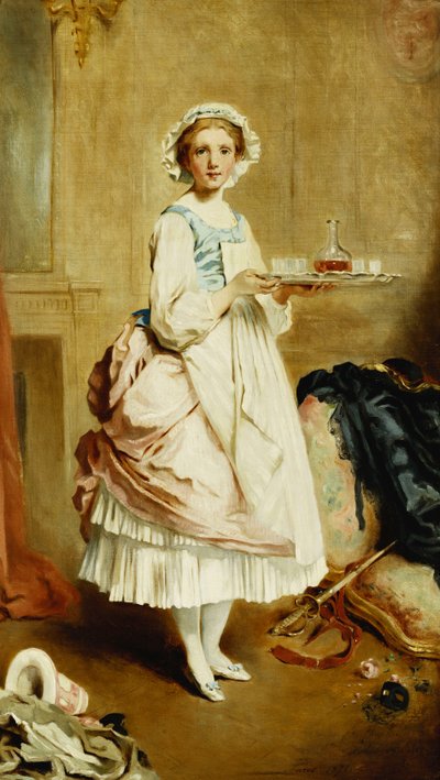 Después del baile de máscaras, 1871 de Charles Joshua Chaplin