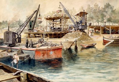 Construyendo el metro de París de Charles Jouas