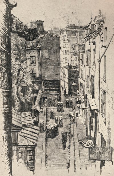 Rue des Prêtres-St Séverin, 1915 de Charles Jouas