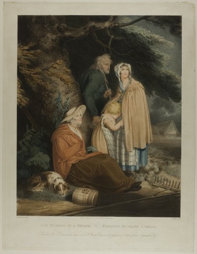 Golpes de heno en la tormenta de Charles Knight