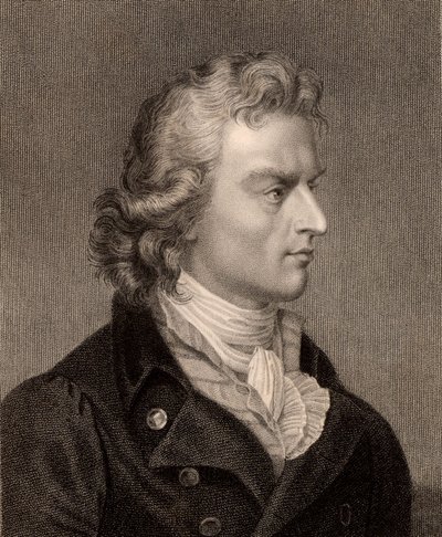 Retrato de Johann Christoph Friedrich Schiller de Charles Knight