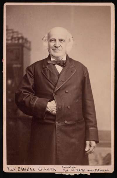 Retrato del Rev. Samuel Kramer de Charles L Kempf