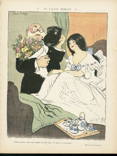 Ilustración de Chas-Laborde (1886-1941) en Le Rire de Charles Laborde