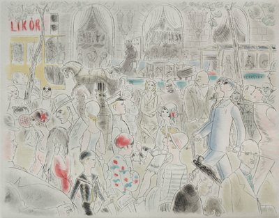 Streets and Fares of Berlin: Under the Linden Trees de Charles Laborde
