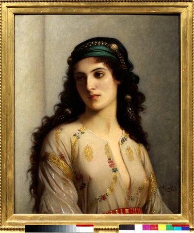 Judío de Tánger en Marruecos. Pintura de Charles Landelle (1812-1908) de Charles Landelle