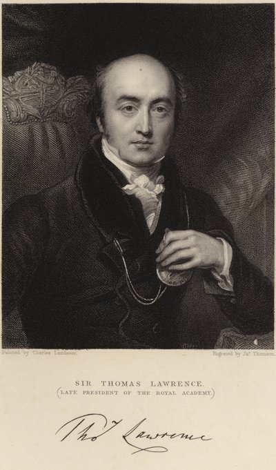 Sir Thomas Lawrence de Charles Landseer